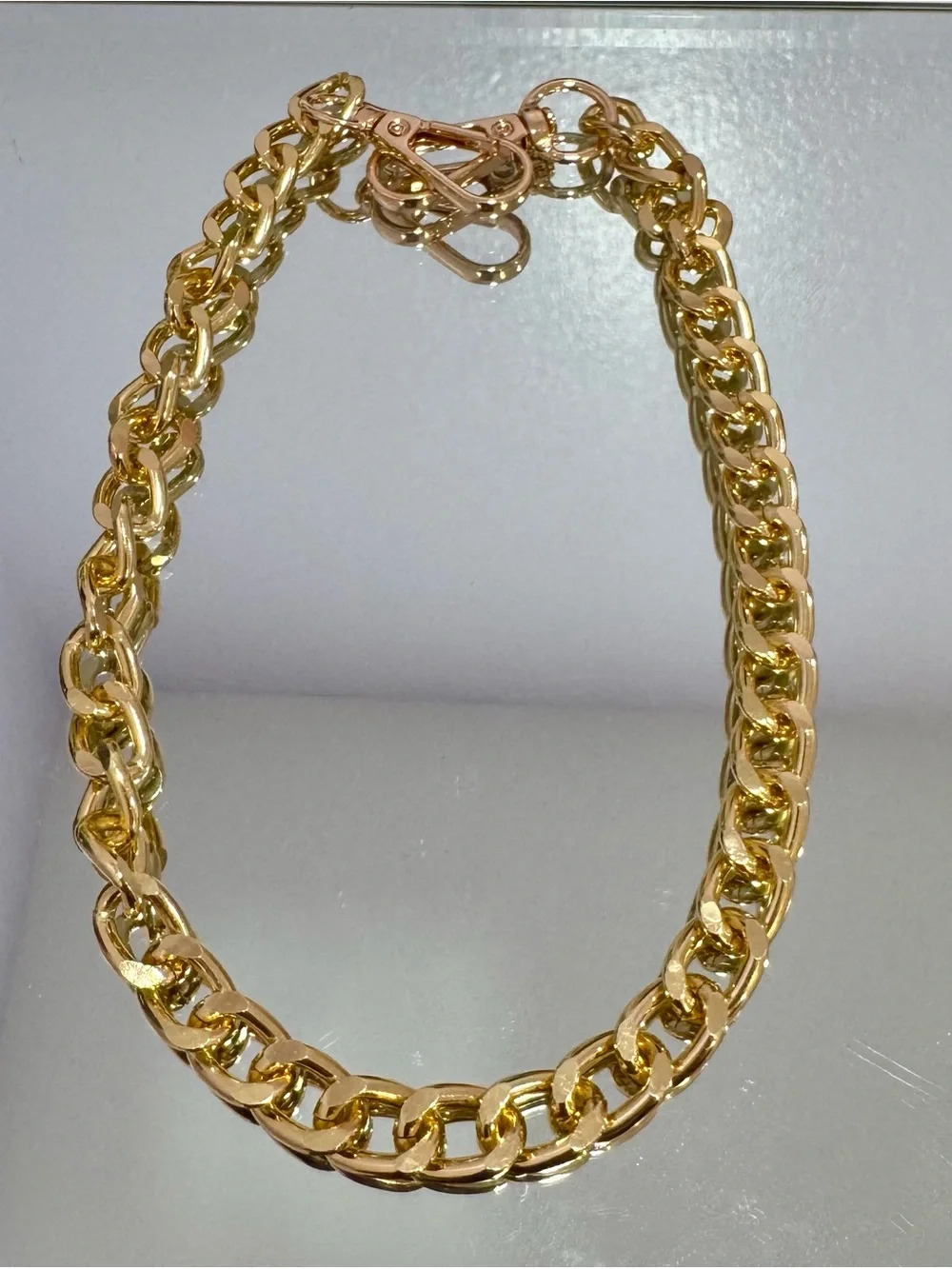 New Gold Metal Bag Chain 18 inches